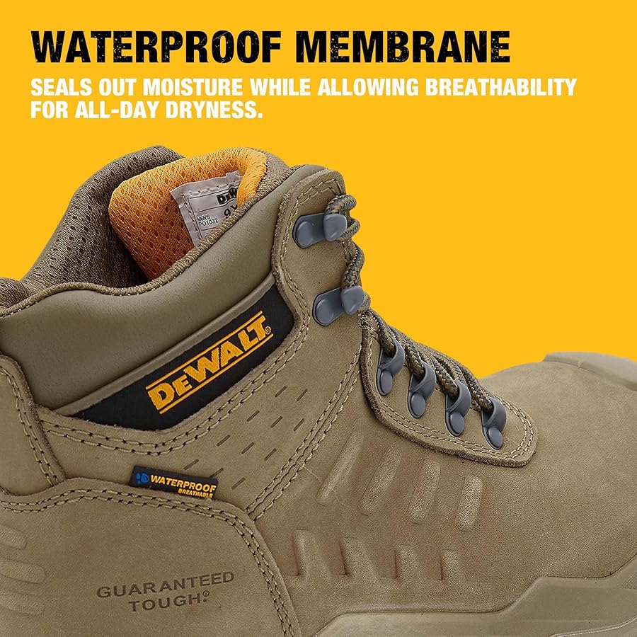 Amazon.com | DEWALT Bowman Men's Waterproof, Steel Safety